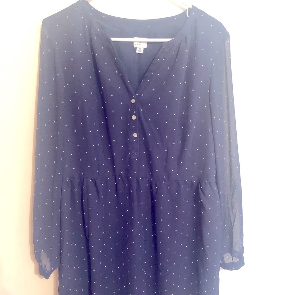 XL polka dot dress